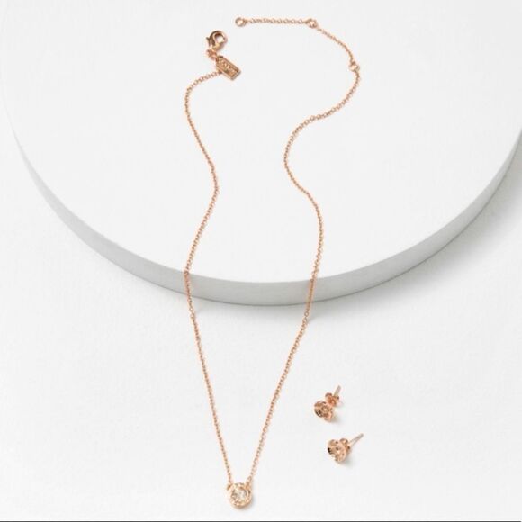 Coach Necklace and Earrings - Picture 3 of 6